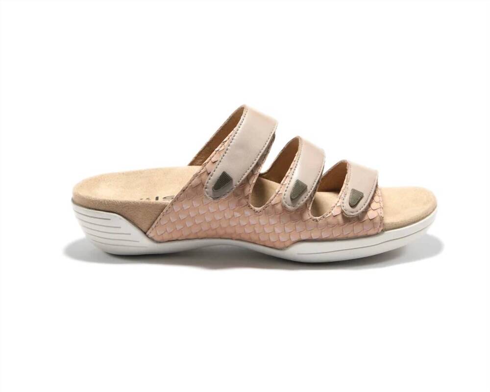 NEW HALSA FOOTWEAR women's delight sandals in taupe